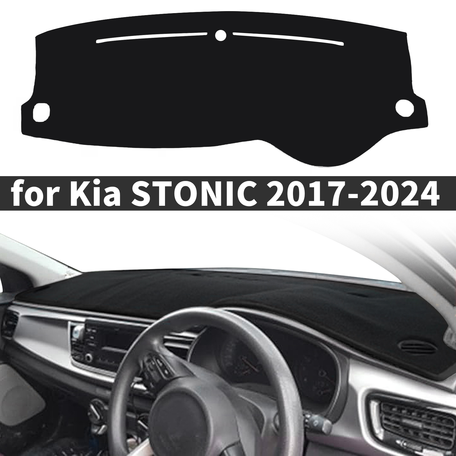 Car Accessories Dashboard - Untuk Kia STONIC 2017 2018-2024 Penutup