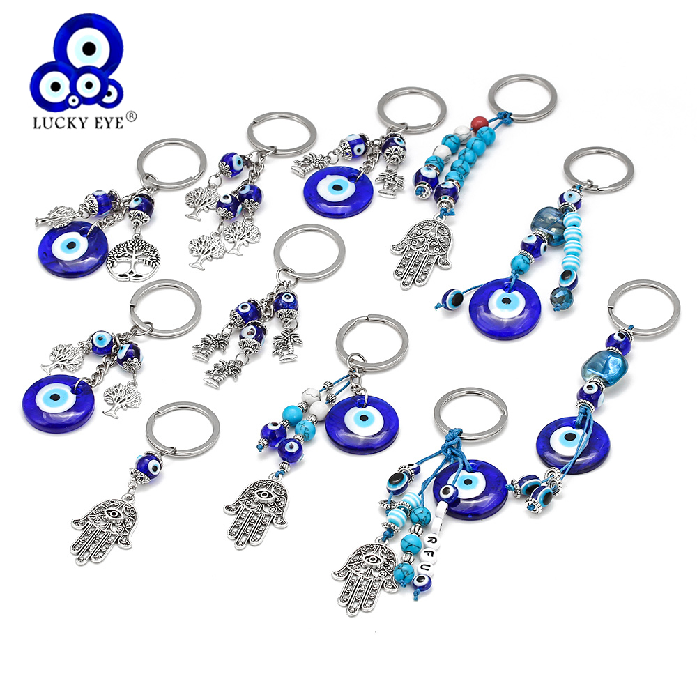Car Accessories Evil Eye - Mata Keberuntungan Pohon Fatima Hamsa Tangan