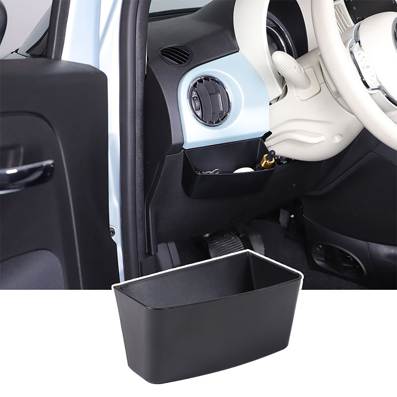 Car Accessories Dashboard - Untuk Fiat 500 2010-2026 Kotak Penyimpanan