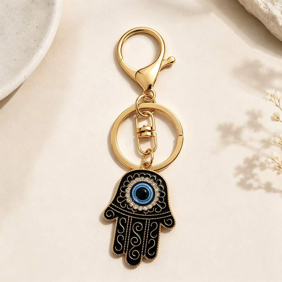 1pc Gantungan Kunci Mata Iblis - Car Accessories Evil Eye ulasan dan harga