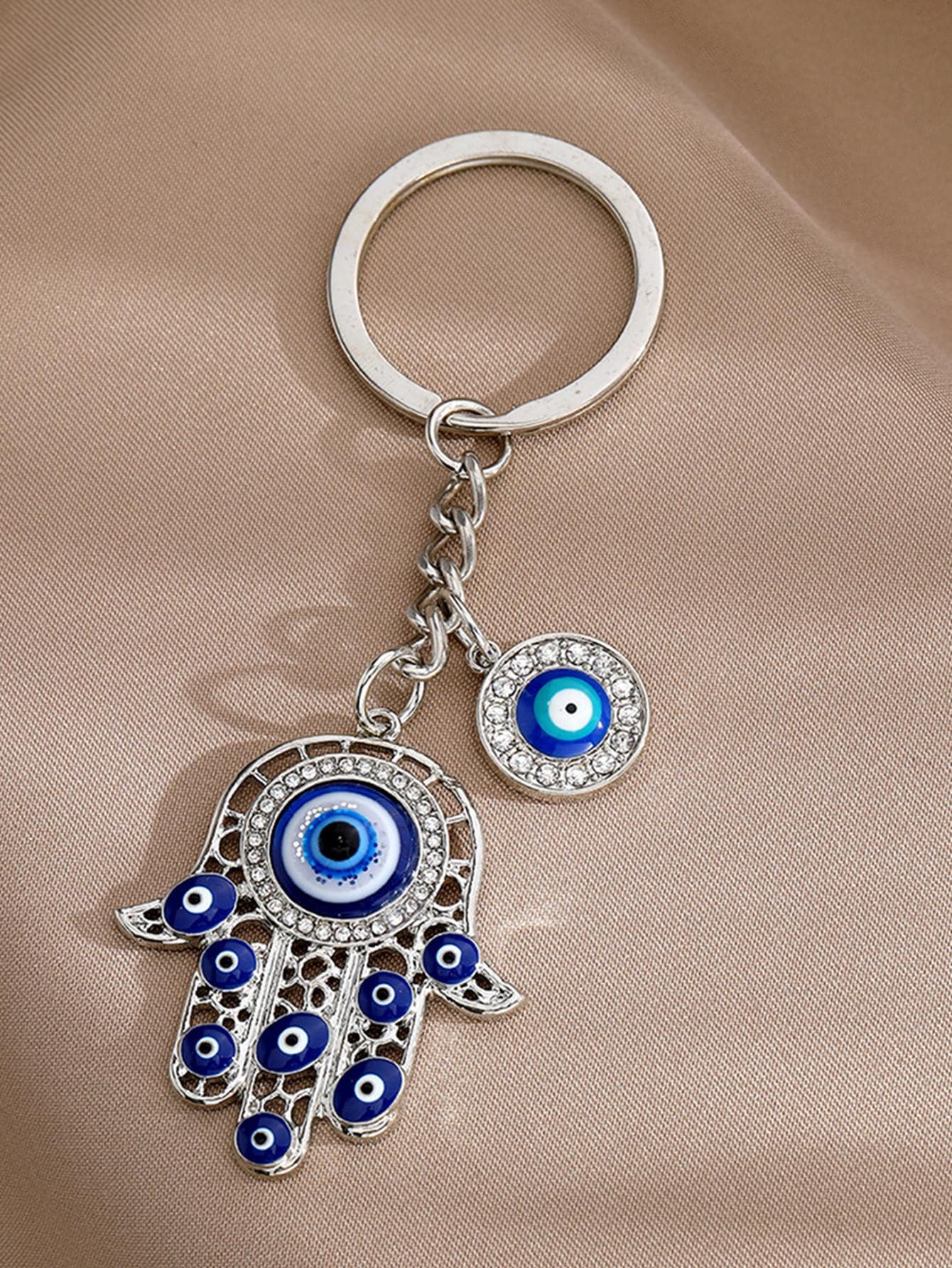 1pc Gantungan Kunci Mata Iblis - Car Accessories Evil Eye ulasan dan harga