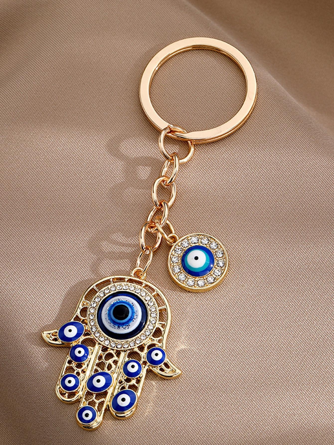 1pc Gantungan Kunci Mata Iblis - Car Accessories Evil Eye ulasan dan harga
