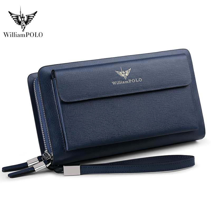 WILLIAMPOLO Tas Kulit Pria Mew - Car Accessories Gifts For Men ulasan dan harga