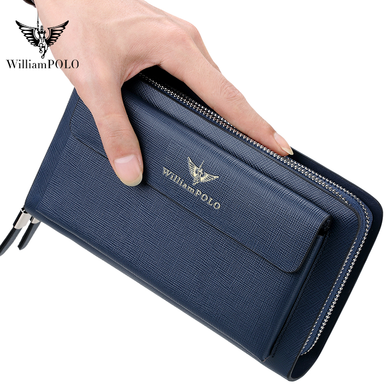 WILLIAMPOLO Tas Kulit Pria Mew - Car Accessories Gifts For Men ulasan dan harga