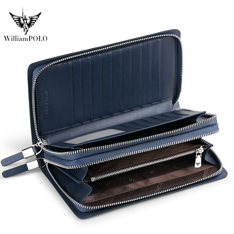 WILLIAMPOLO Tas Kulit Pria Mew - Car Accessories Gifts For Men ulasan dan harga