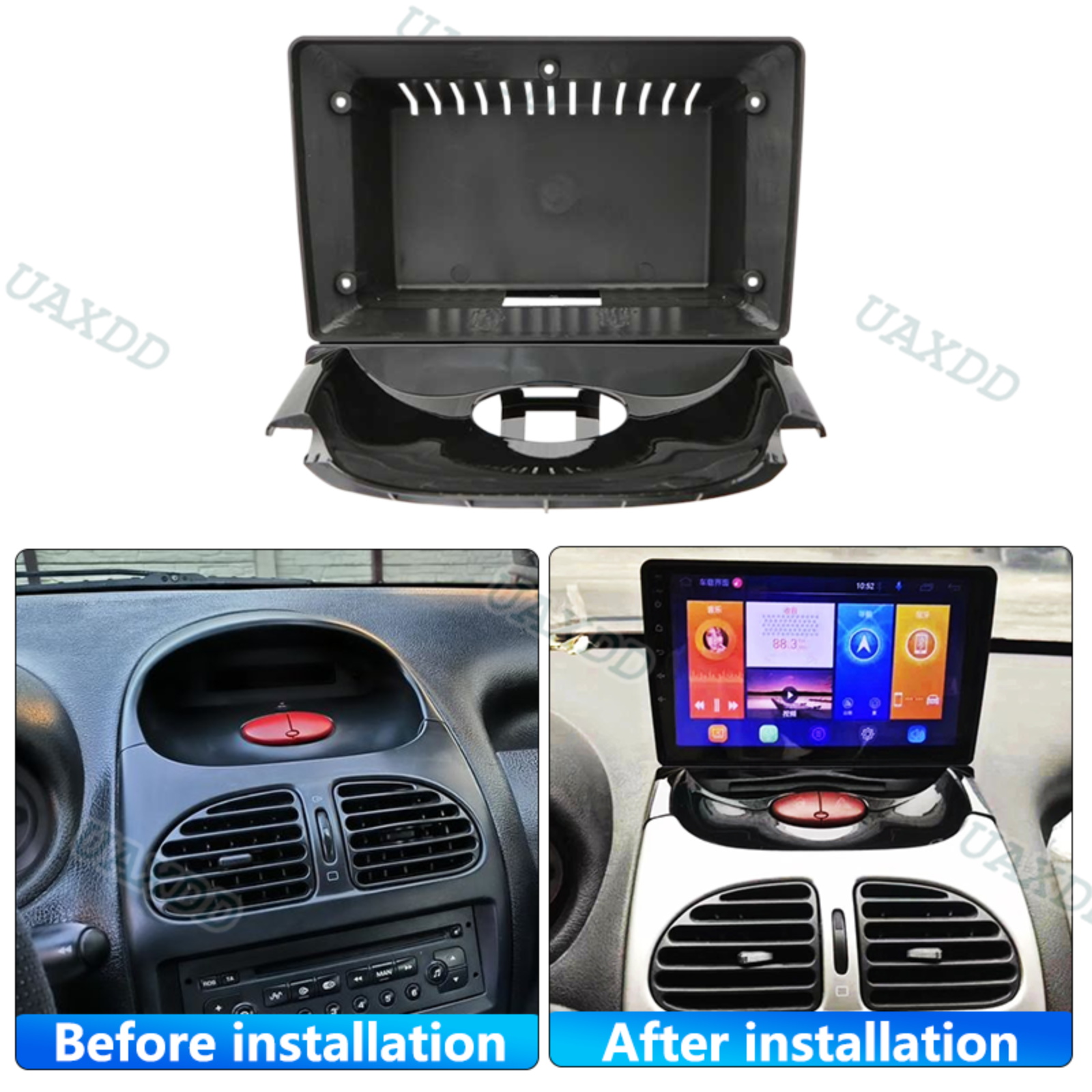 Untuk PEUGEOT 2004-2008 206 20 - Car Accessories Dashboard ulasan dan harga