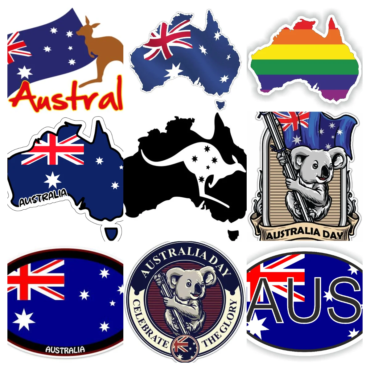 Stiker Mobil PVC Kreatif Lamba - Car Accessories Australia ulasan dan harga