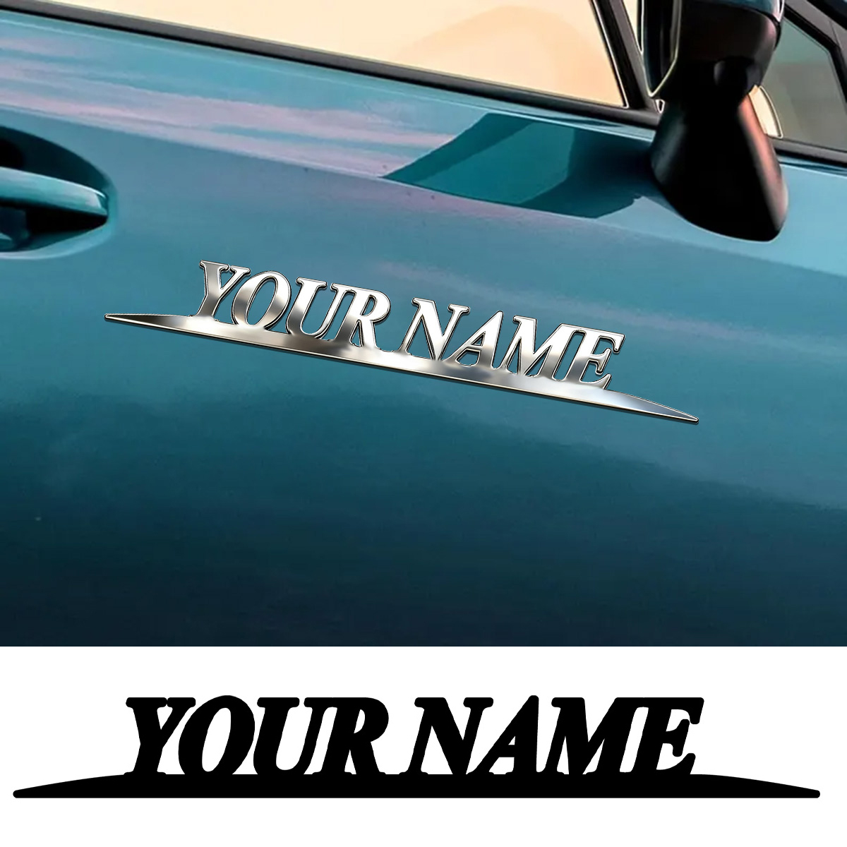 Stiker Nama Trendy Logam Kusto - Car Accessories Rear ulasan dan harga