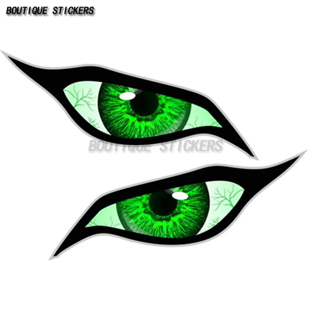 Sepasang stiker mata jahat mob - Car Accessories Evil Eye ulasan dan harga