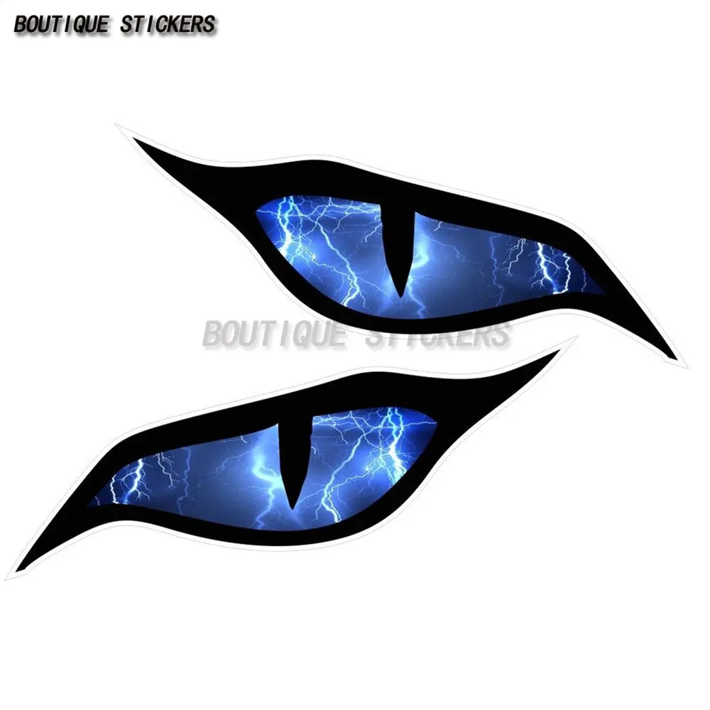 Sepasang stiker mata jahat mob - Car Accessories Evil Eye ulasan dan harga
