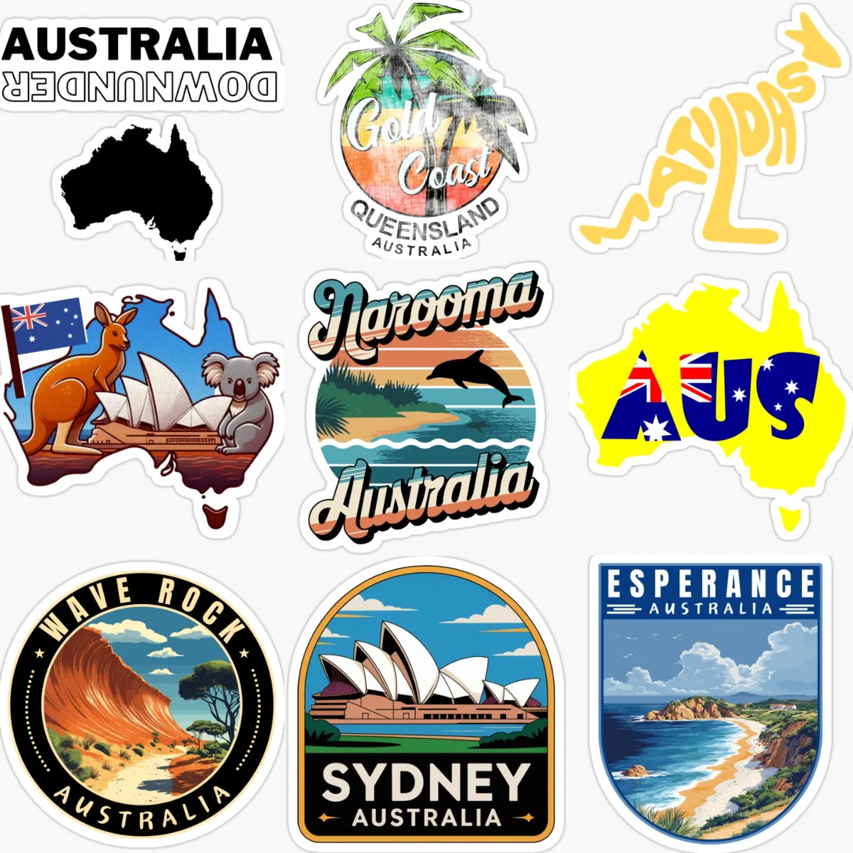 Stiker Mobil PVC Kreatif Lamba - Car Accessories Australia ulasan dan harga