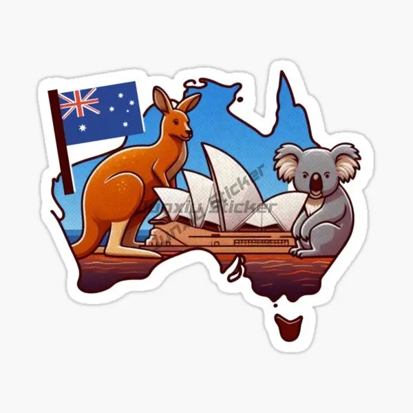 Stiker Mobil PVC Kreatif Lamba - Car Accessories Australia ulasan dan harga