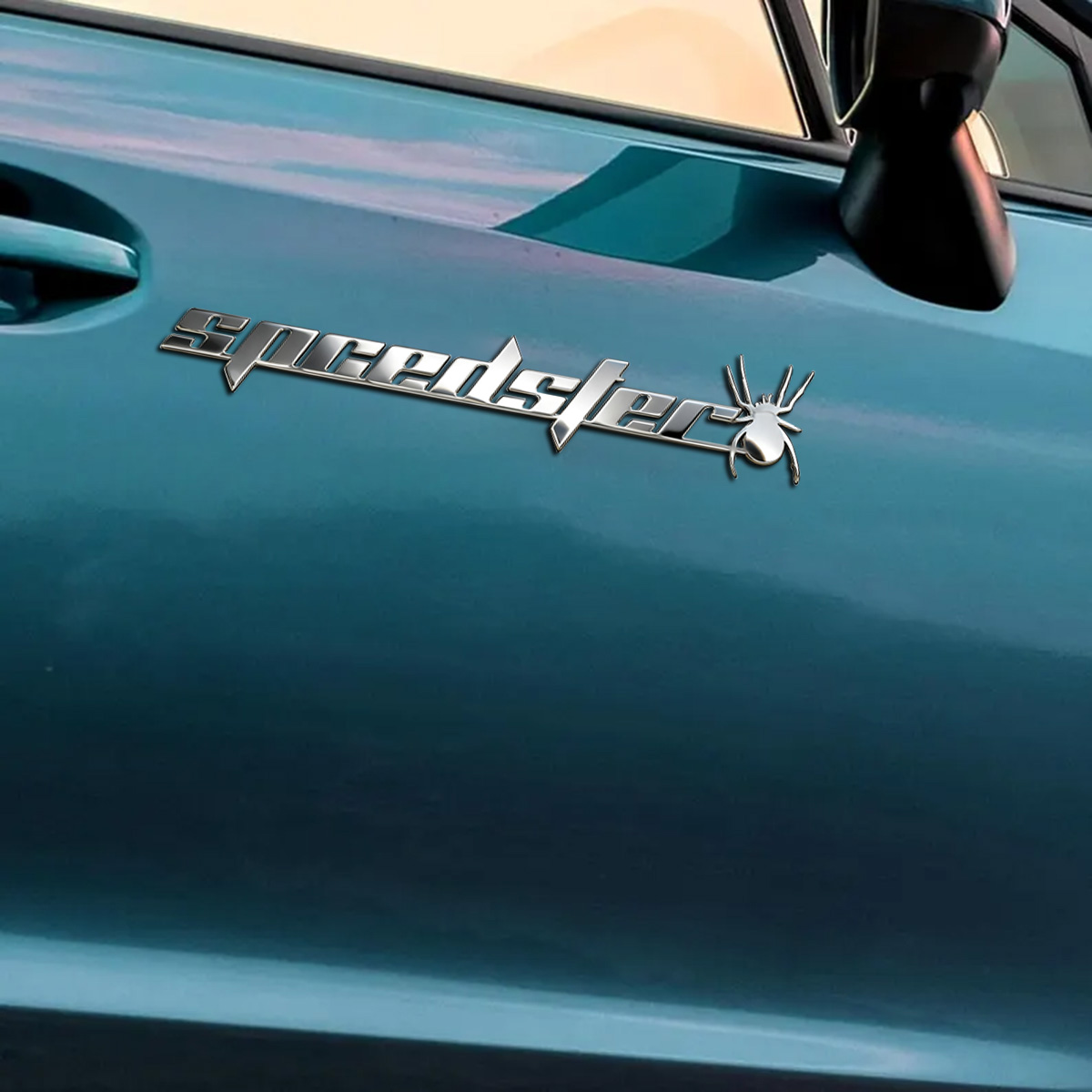 Stiker Mobil Spider Baru Turbo - Car Accessories Rear ulasan dan harga
