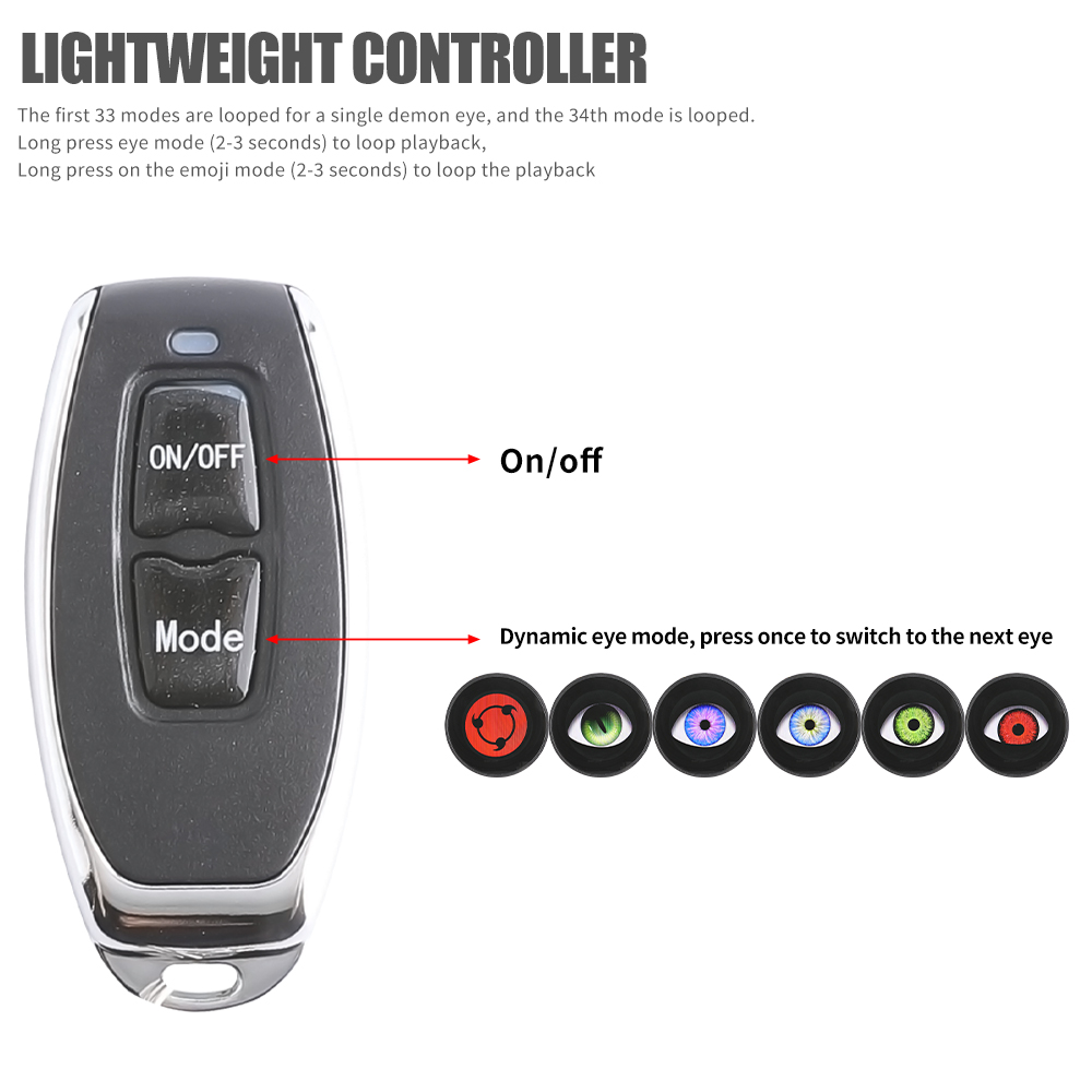 Lampu Depan LED Mata Setan Pol - Car Accessories Evil Eye ulasan dan harga